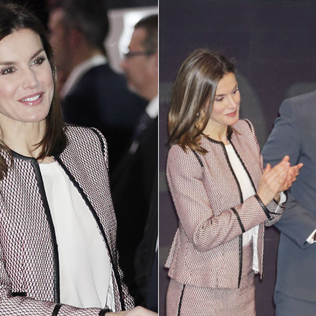 Doña Letizia y Christian Gálvez, unidos por una causa común