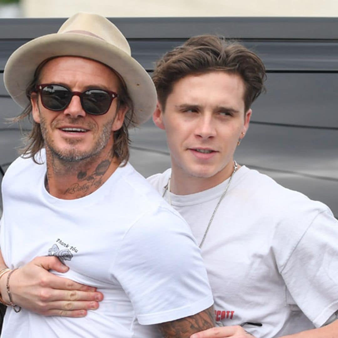 Brooklyn Beckham amplía su llamativa colección de tatuajes con David como inspiración