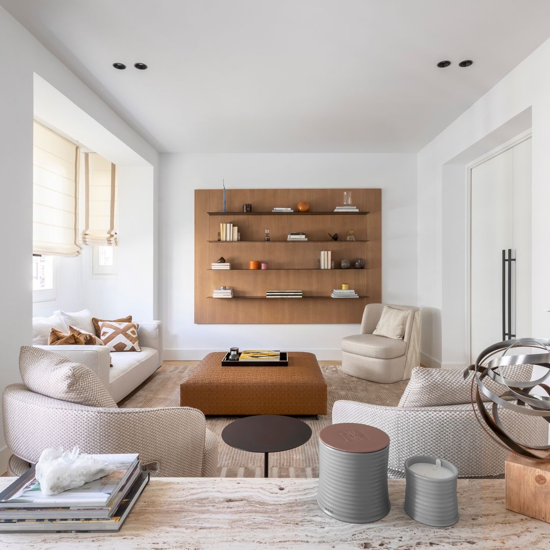 Una vivienda de 195 m² que respira arte: la reinvención de un clásico madrileño con elegancia contemporánea