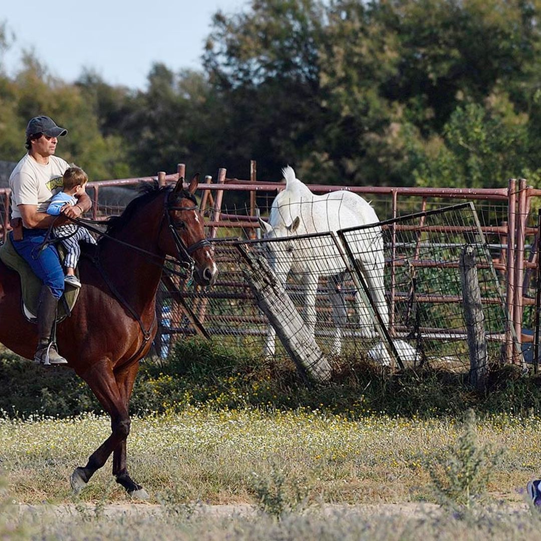 La idílica escapada familiar de Francisco Rivera y Lourdes Montes al campo