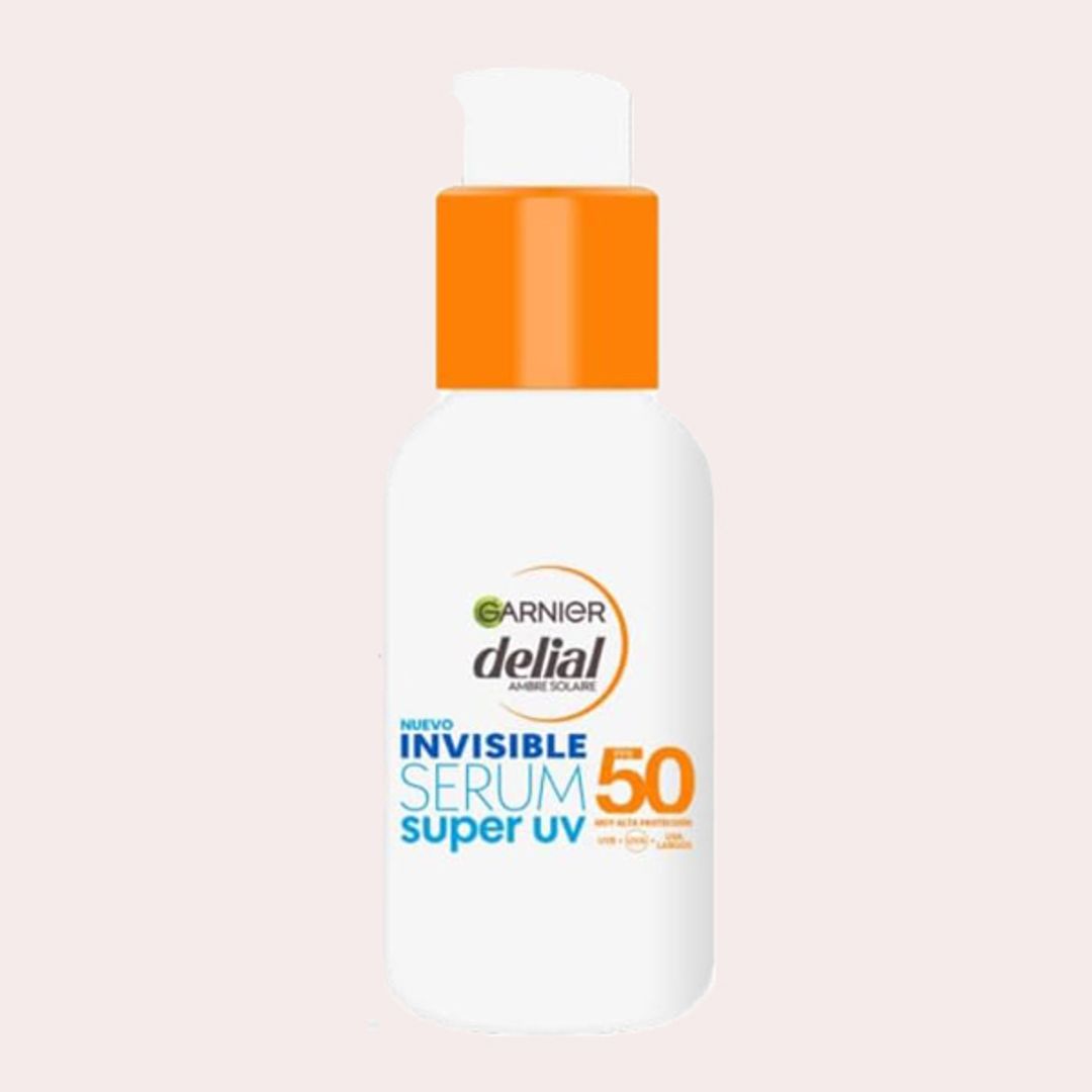 Garnier Delial Serum Invisible Super UV SPF50 protector Diario Sensación Ligera