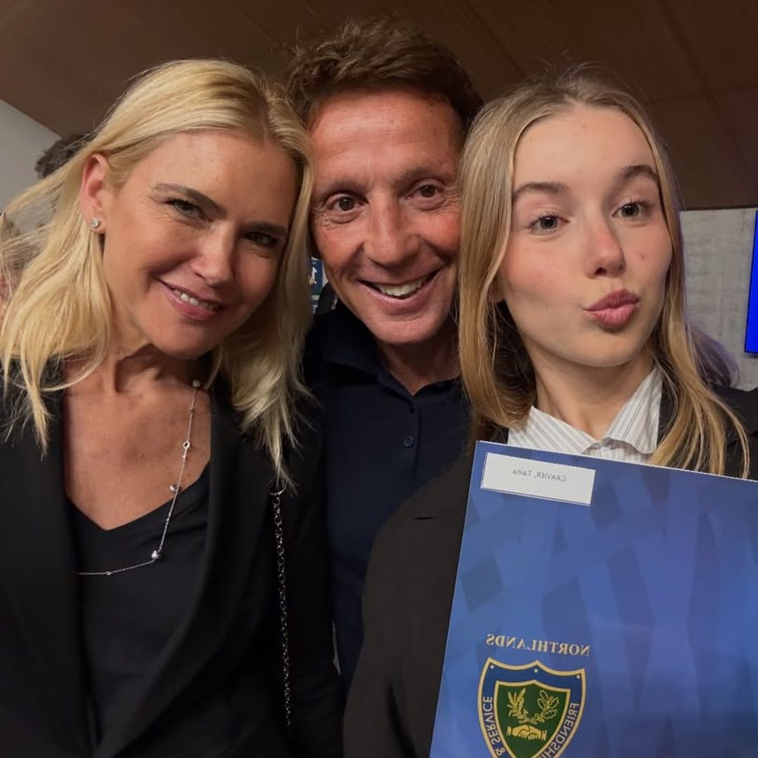 El orgullo de Valeria Mazza y Alejandro Gravier por Taína, su única hija, el día de su graduación