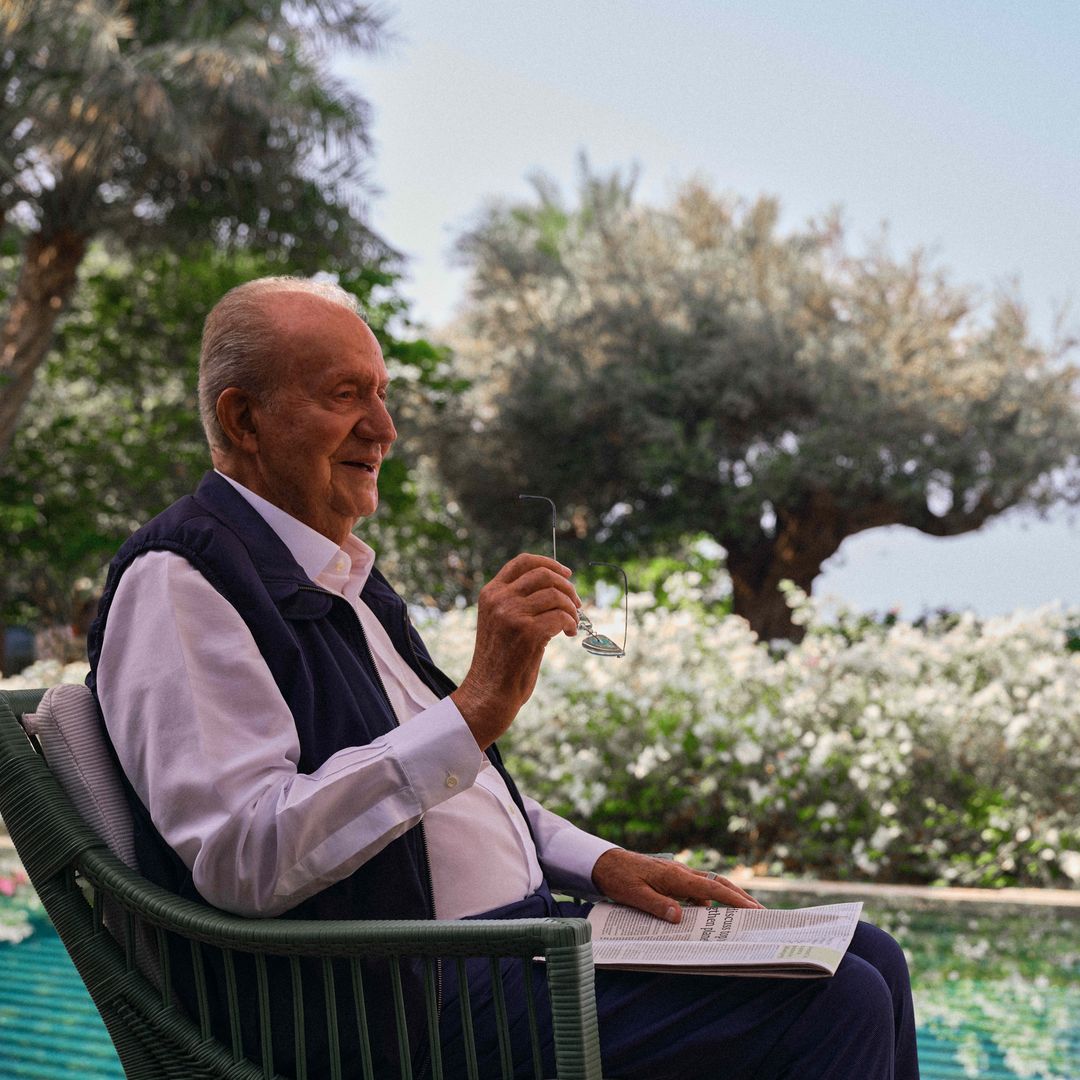Un encuentro con el Rey Juan Carlos en su casa de Abu Dabi: "Sofi' no tiene igual en mi vida y seguirá siendo así"