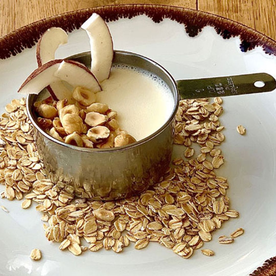 'Panacotta' de coco y avellanas