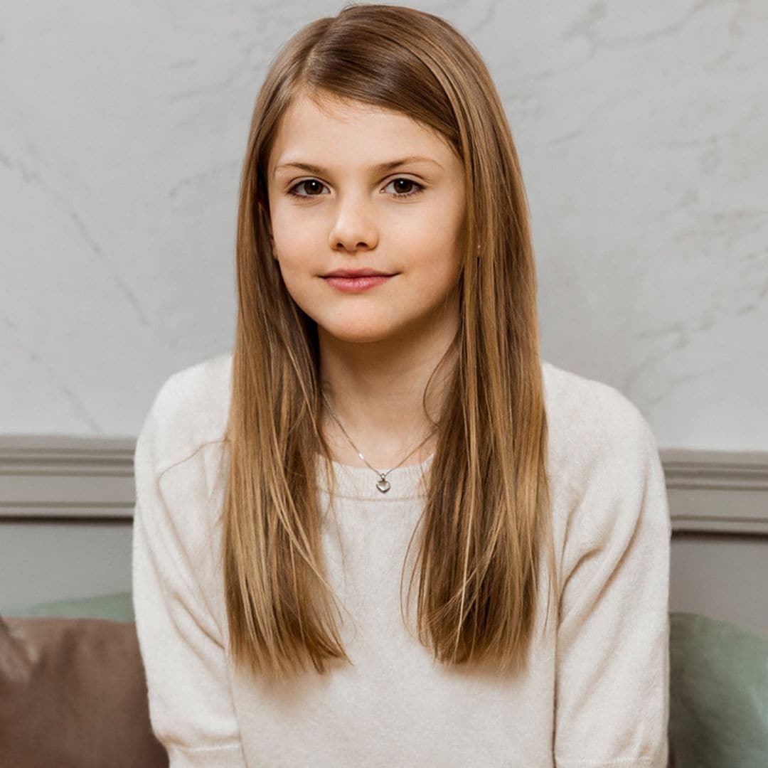 Estelle de Suecia cumple once años con nuevo retrato de princesa preadolescente