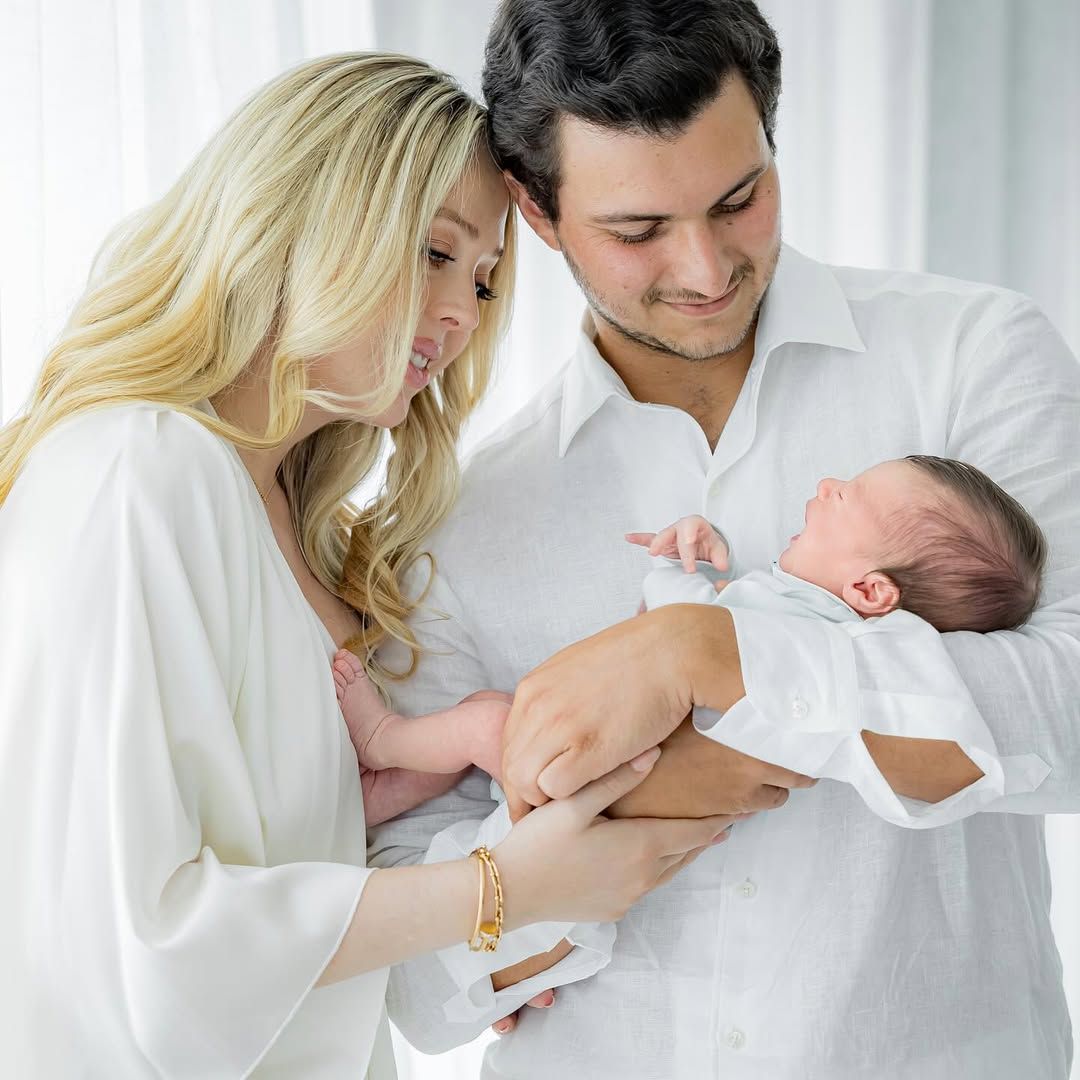 Tiffany Trump presenta a su hijo Alexander: sus primeras imágenes