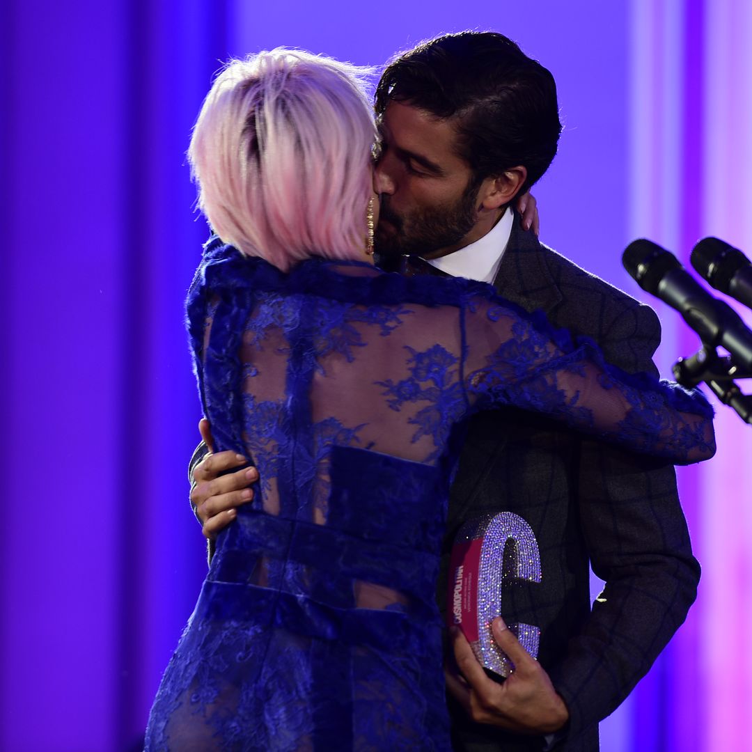 MADRID, SPAIN - OCTOBER 20: Alex Garcia and Veronica Echegui attend the 7th annual Cosmopolitan Fun Fearless Female Awards on October 20, 2014 in Madrid, Spain. (Photo by Europa Press/Europa Press via Getty Images)