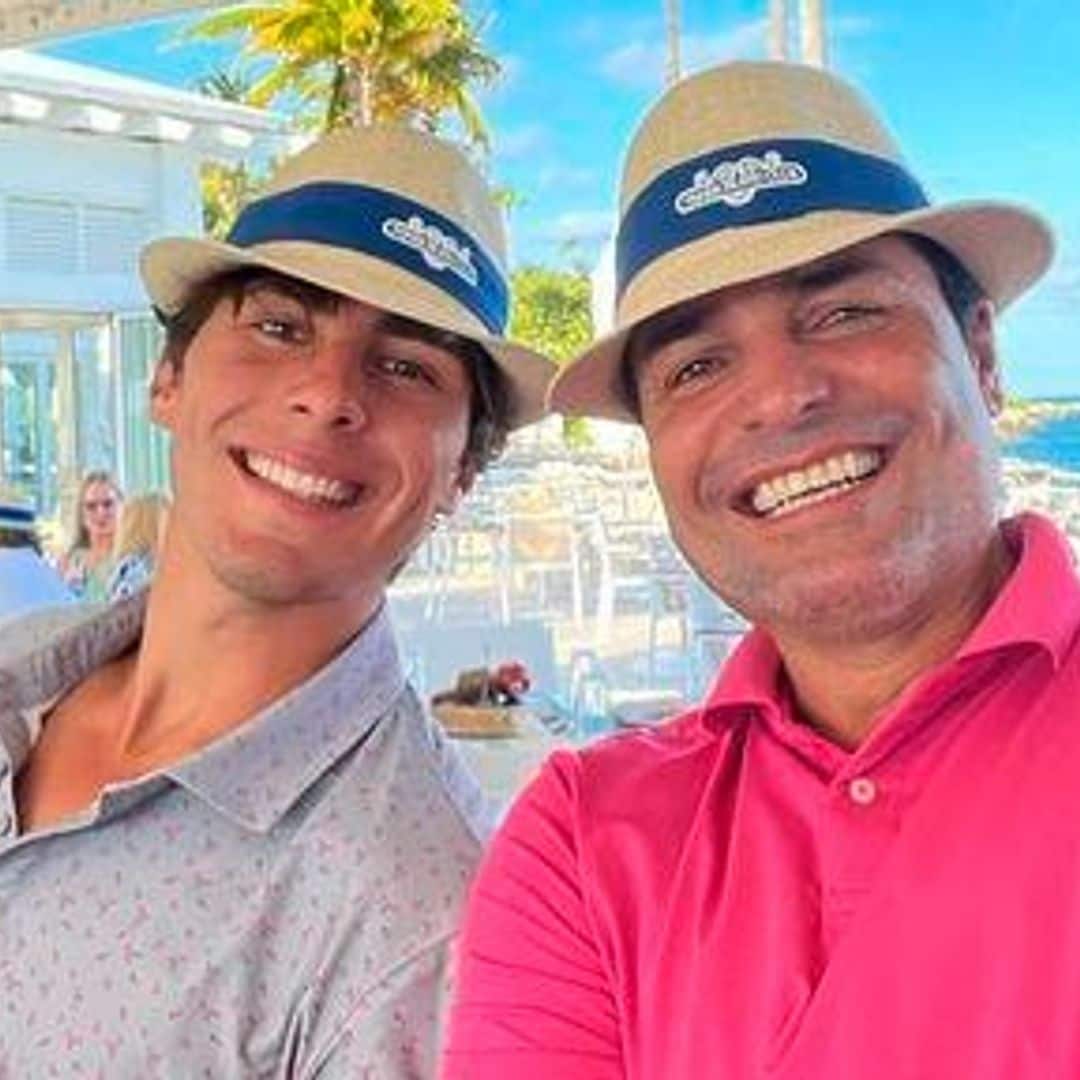 Lorenzo, el guapo hijo de Chayanne, que no siguió sus pasos y se lanzó como empresario