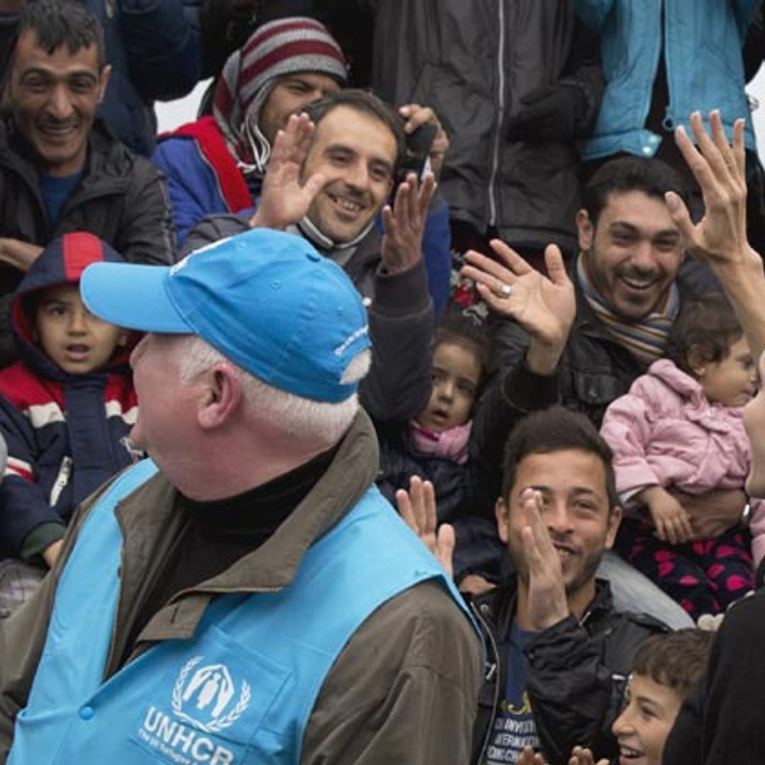 Angelina Jolie y George Clooney, impresionados con las dramáticas historias de los refugiados