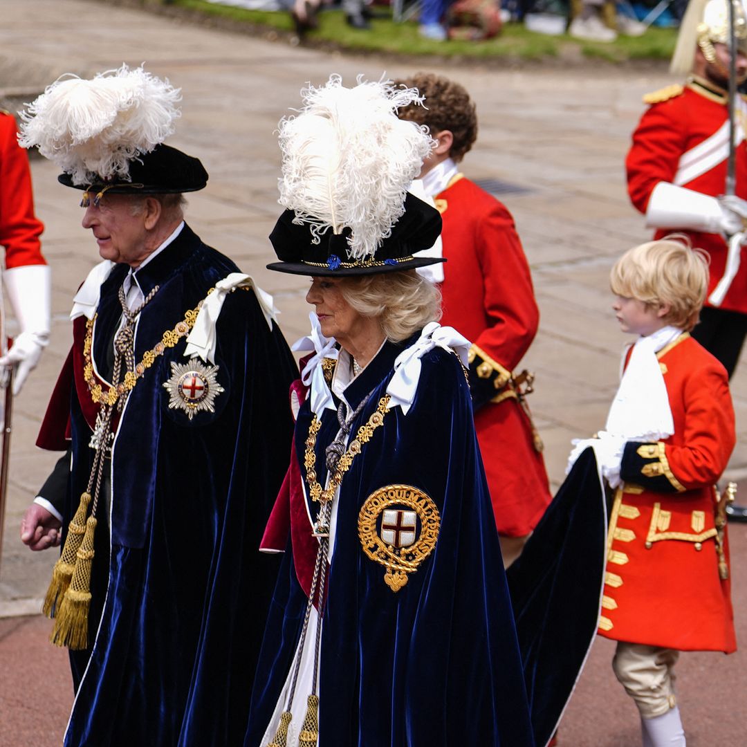 Un príncipe borrado y una futura reina en pausa: lo que muestra el desfile de la Orden de la Jarretera en Windsor