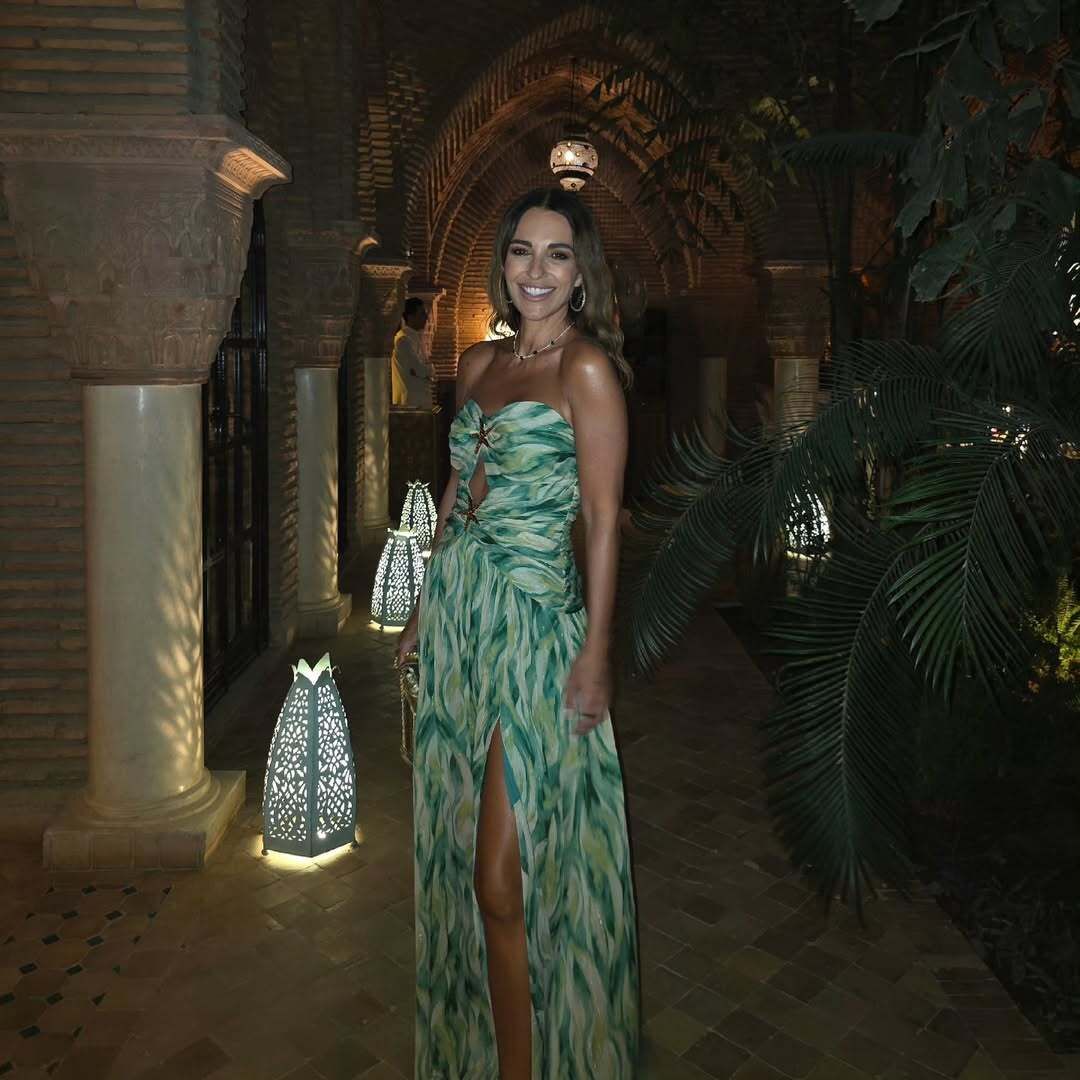 Paula Echevarría conquista Marrakech con cuatro vestidos de noche que parecen sacados de una película