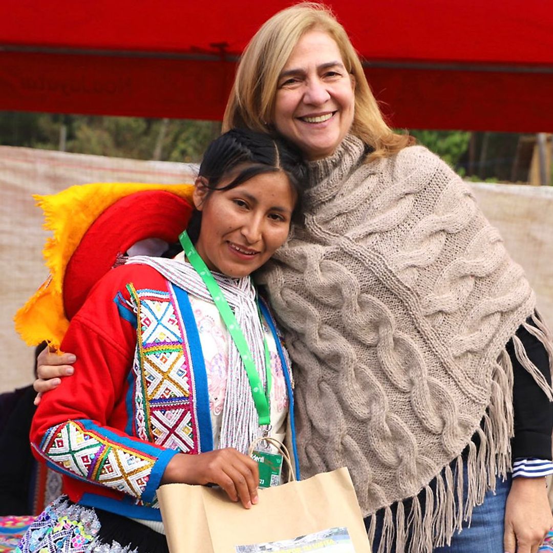 El motivo del viaje a Perú de la infanta Cristina