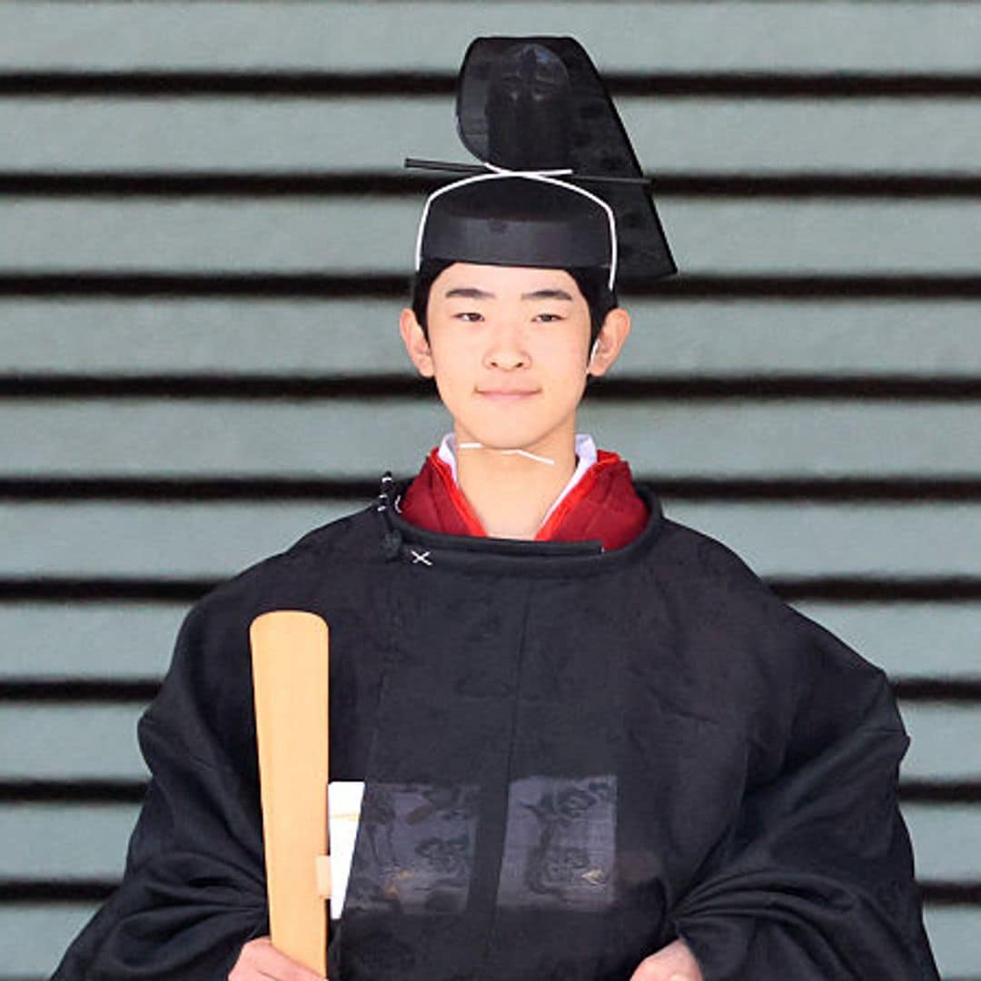 Hisahito de Japón entra en la historia: así ha sido su ceremonia de mayoría de edad