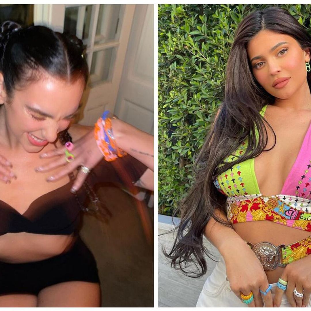 Los coloridos anillos de Dua Lipa y Kylie Jenner que vas a querer este verano