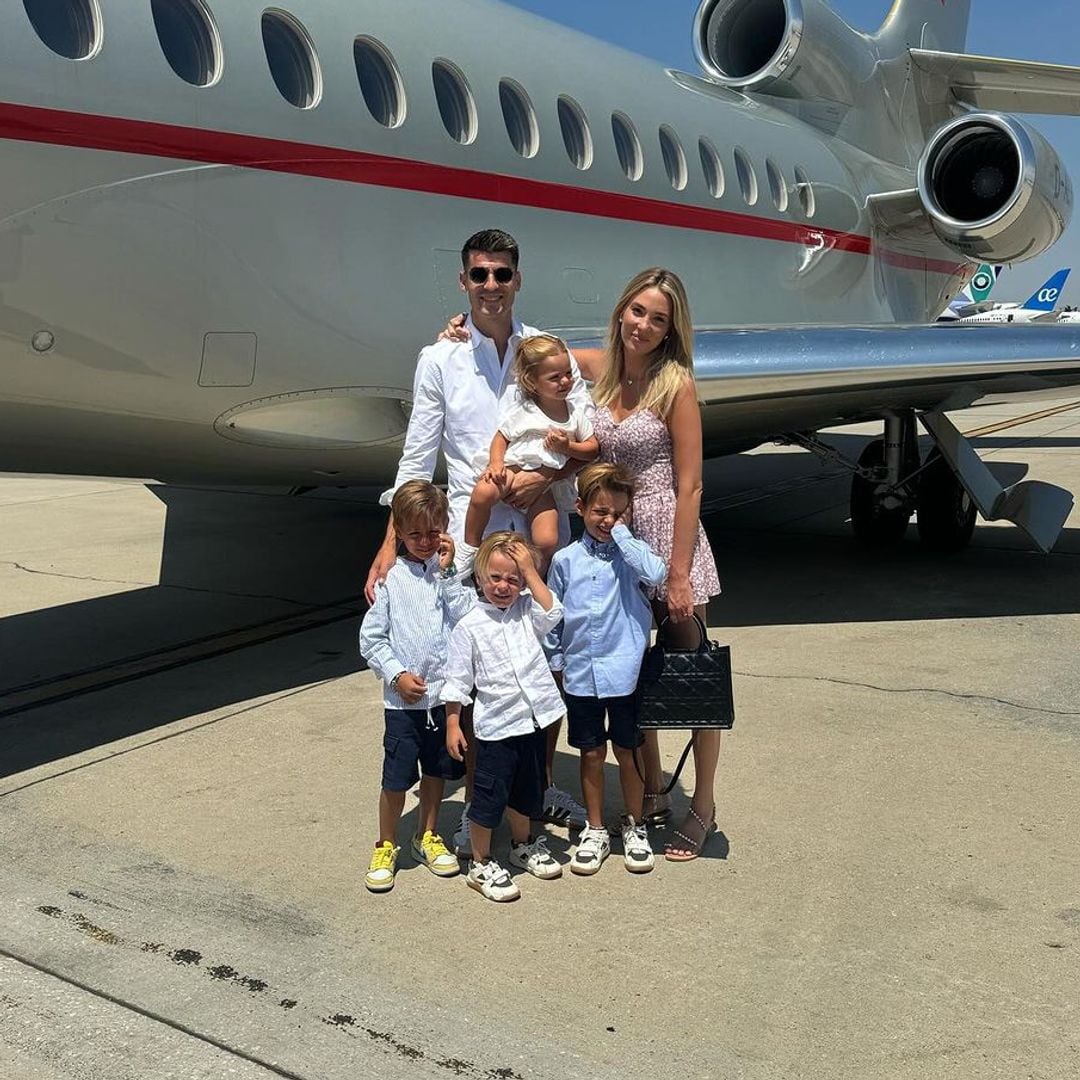 Alice Campello y Álvaro Morata, ahora sí, rumbo a su nueva vida tras la victoria en la Eurocopa