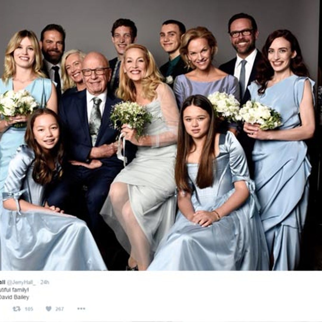¿Sabes quién es quién en la nueva y numerosa familia de Jerry Hall?