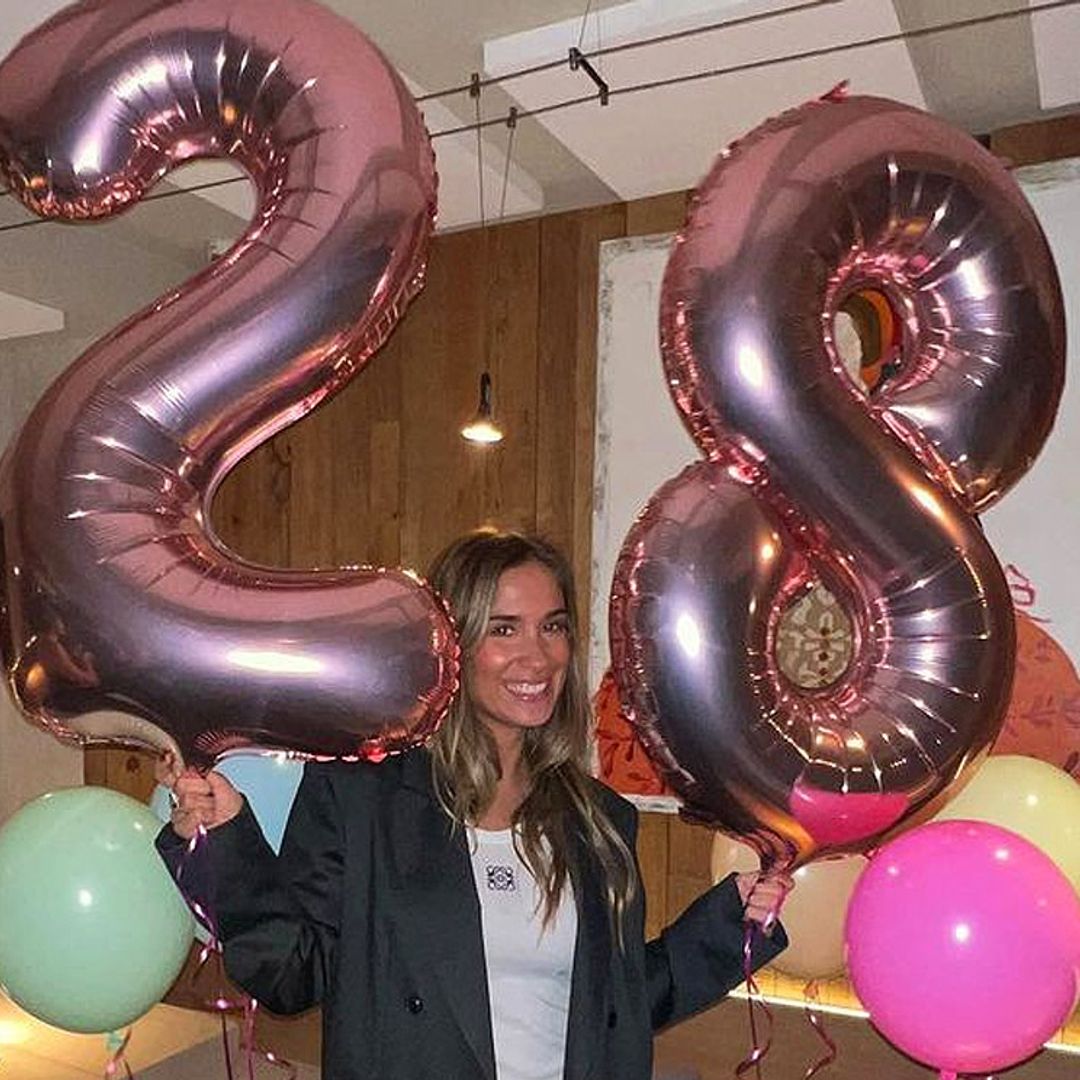 Una yincana, una fiesta sorpresa y el romántico regalo de su marido: los inolvidables 28 de María Pombo
