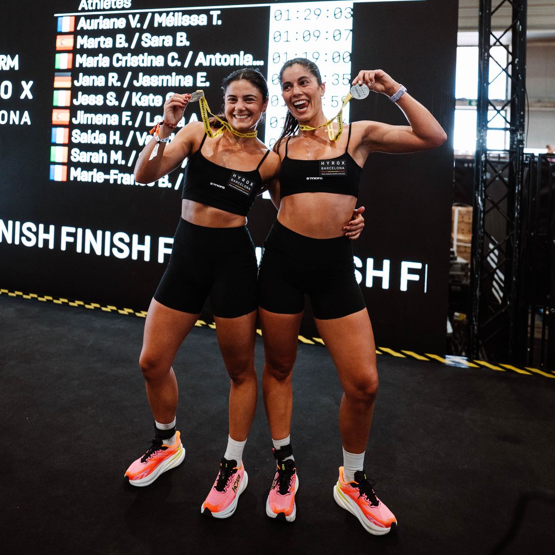 Sara Baceiredo y las claves de su entrenamiento para sobrevivir a un HYROX: "Hay que entrenar fuerza y carrera"