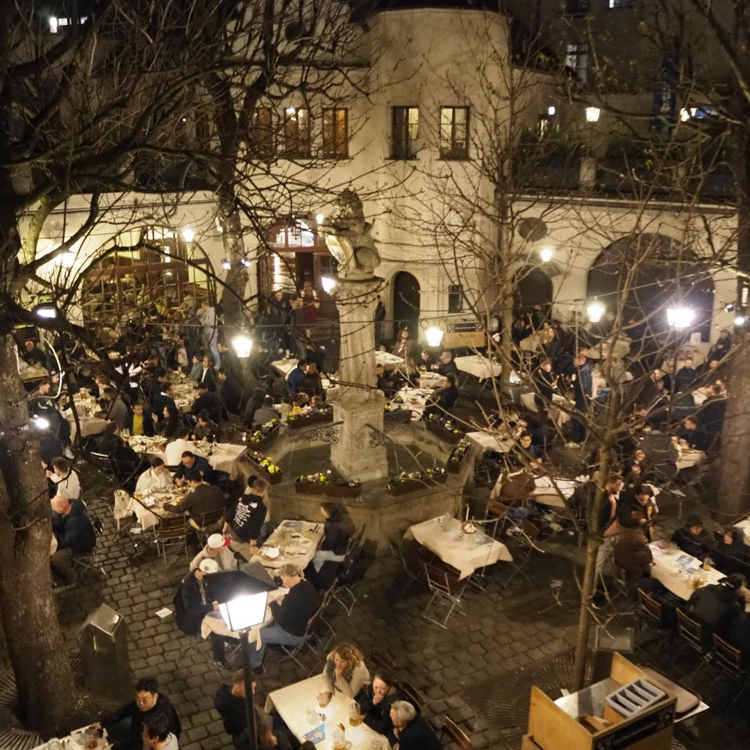 Patio interior de Hofbräuhaus Múnich