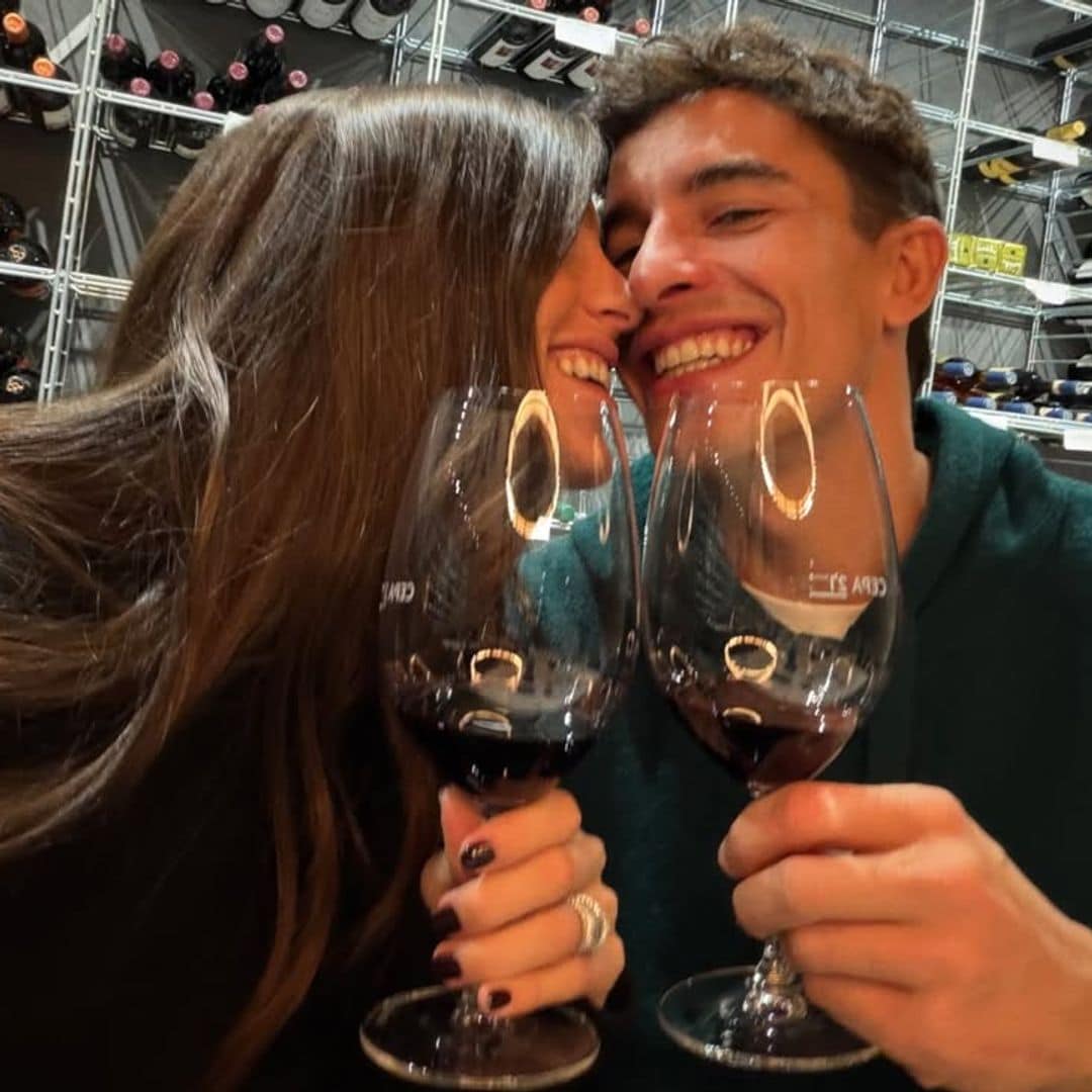 Marc Márquez y Gemma Pinto escogen uno de los escenarios de boda de Stella Banderas para su última escapada romántica