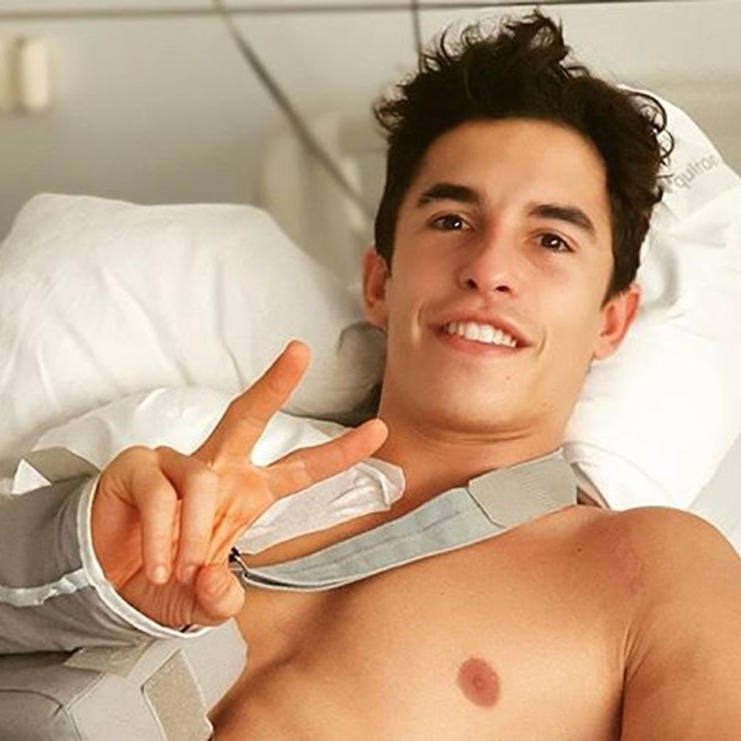 Lucía Rivera le envía este mensaje a Marc Márquez, que se recupera de una operación en el hombro