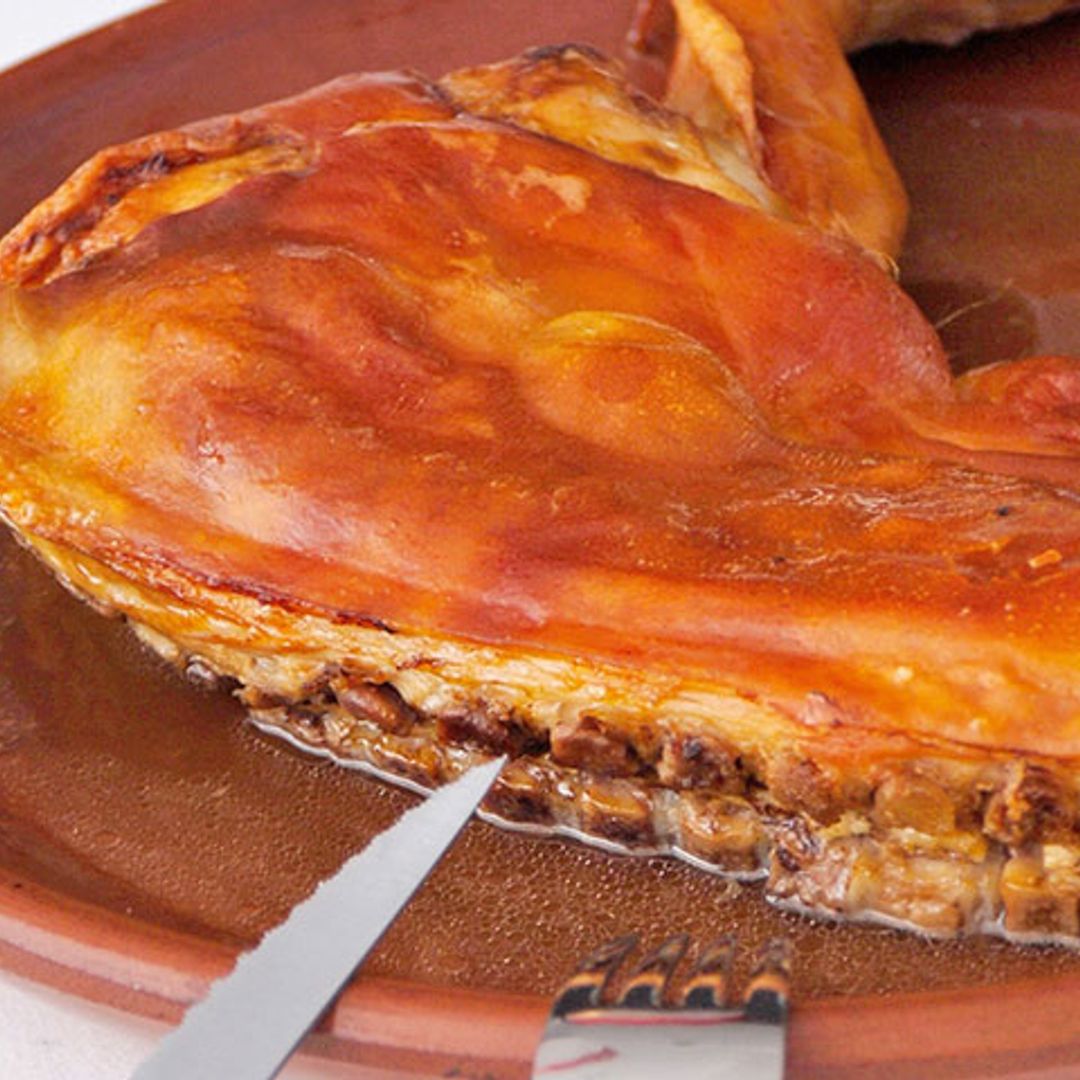 Cochinillo asado estilo Cándido