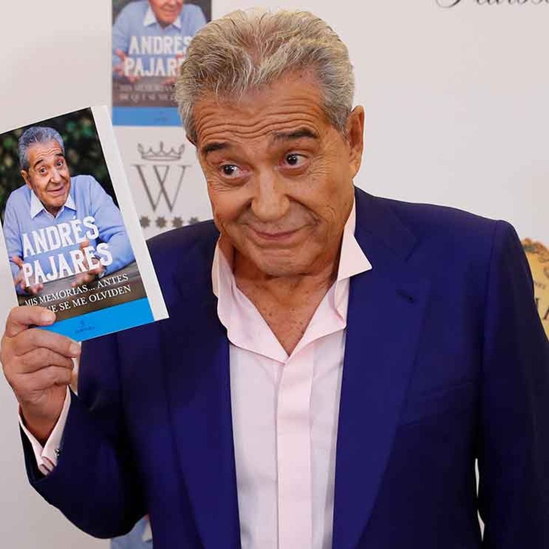 Andrés Pajares presenta su libro de memorias y revela el momento más duro de su vida