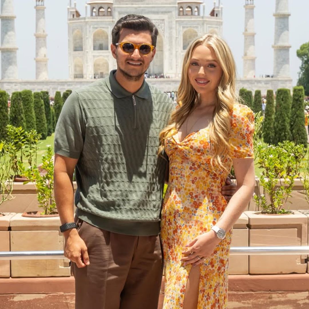 Las espectaculares fotos de Tiffany Trump y su esposo durante su visita al Taj Mahal