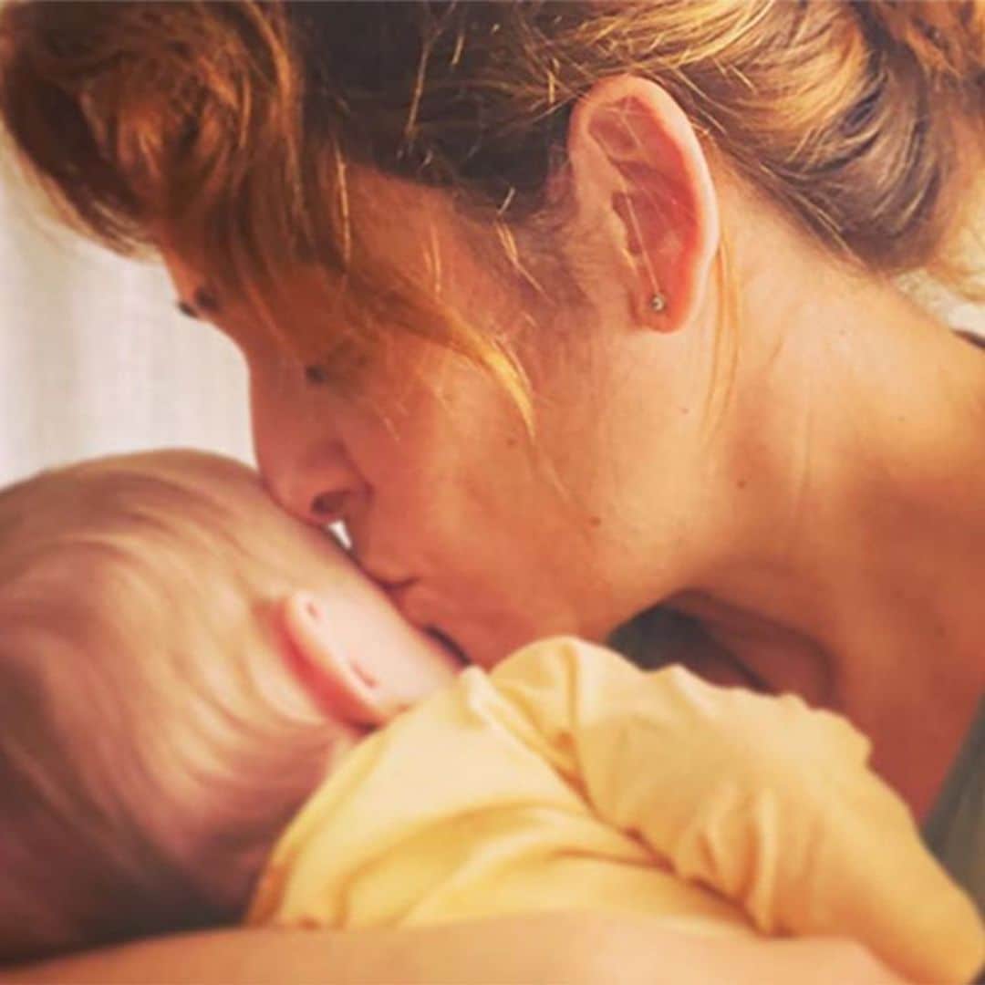 'Mi mundo en una foto', la tierna imagen de Toñi Moreno con su hija Lola
