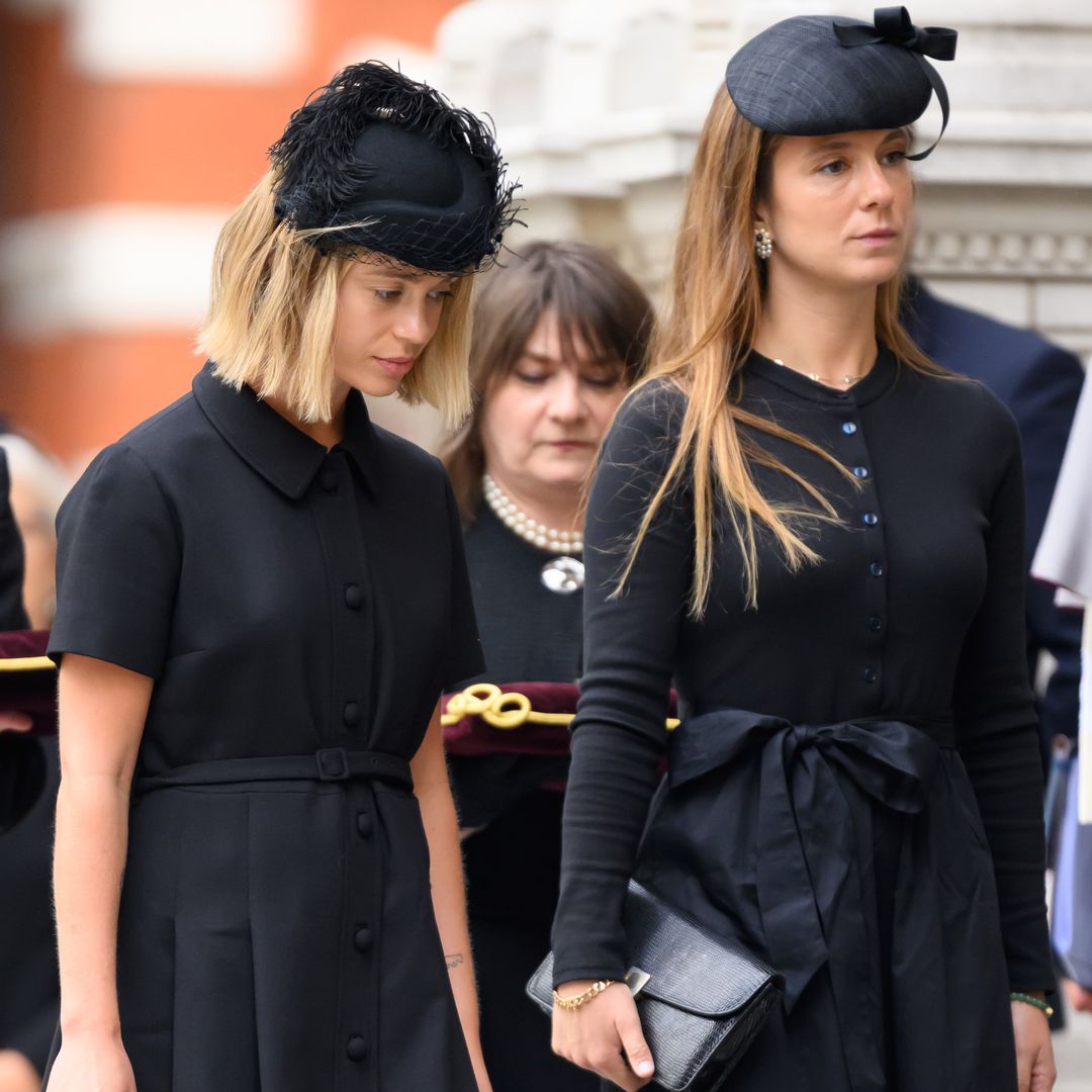 La tristeza de Lady Amelia Windsor y los otros nietos de la duquesa de Kent al despedirse de su abuela