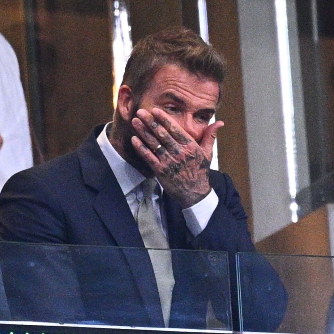 David Beckham, envuelto en lágrimas tras ver perder a Inglaterra frente a Argentina en las semifinales del Mundial