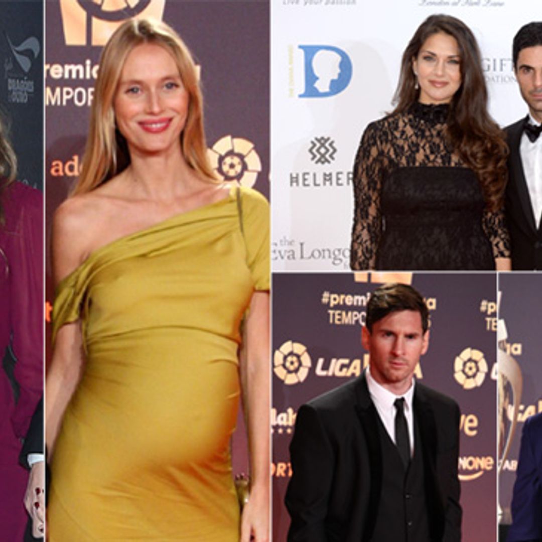 Dos premamás, dos recientes papás y una cita con Victoria Beckham... ¡Los detalles de una velada muy futbolera!