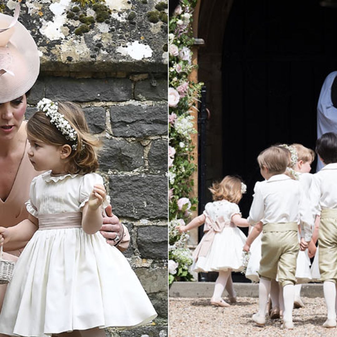 También fue un gran día para los príncipes Charlotte y George de Cambridge