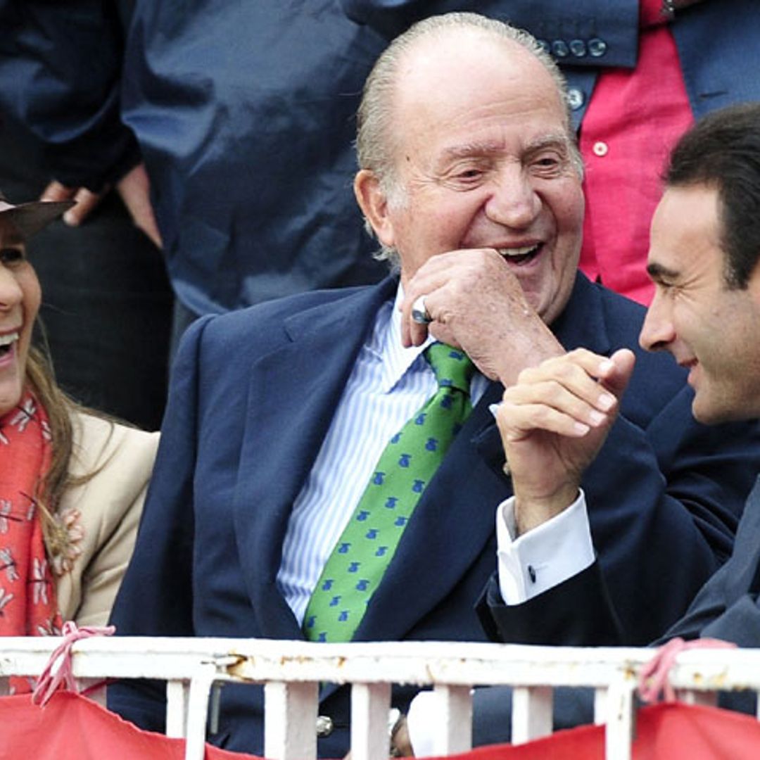 La imagen más simpática de don Juan Carlos con su nieta Victoria Federica