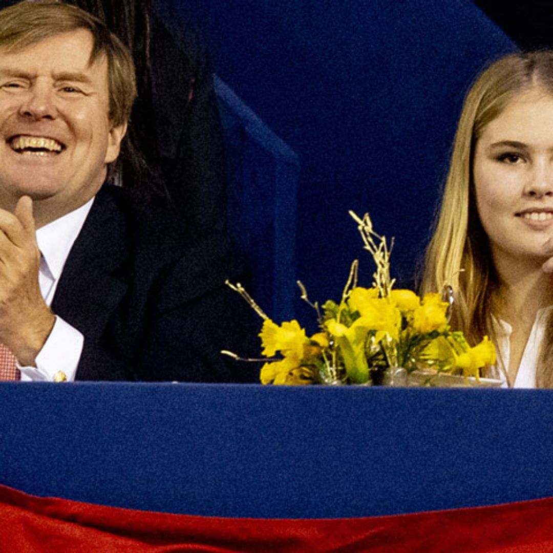 Amalia de Holanda, la mejor sustituta de la reina Máxima: toda emoción en un concurso hípico