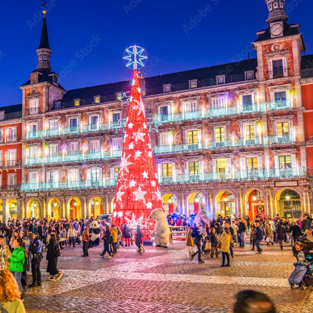 Plaza Mayor en Navidad, Madrid
