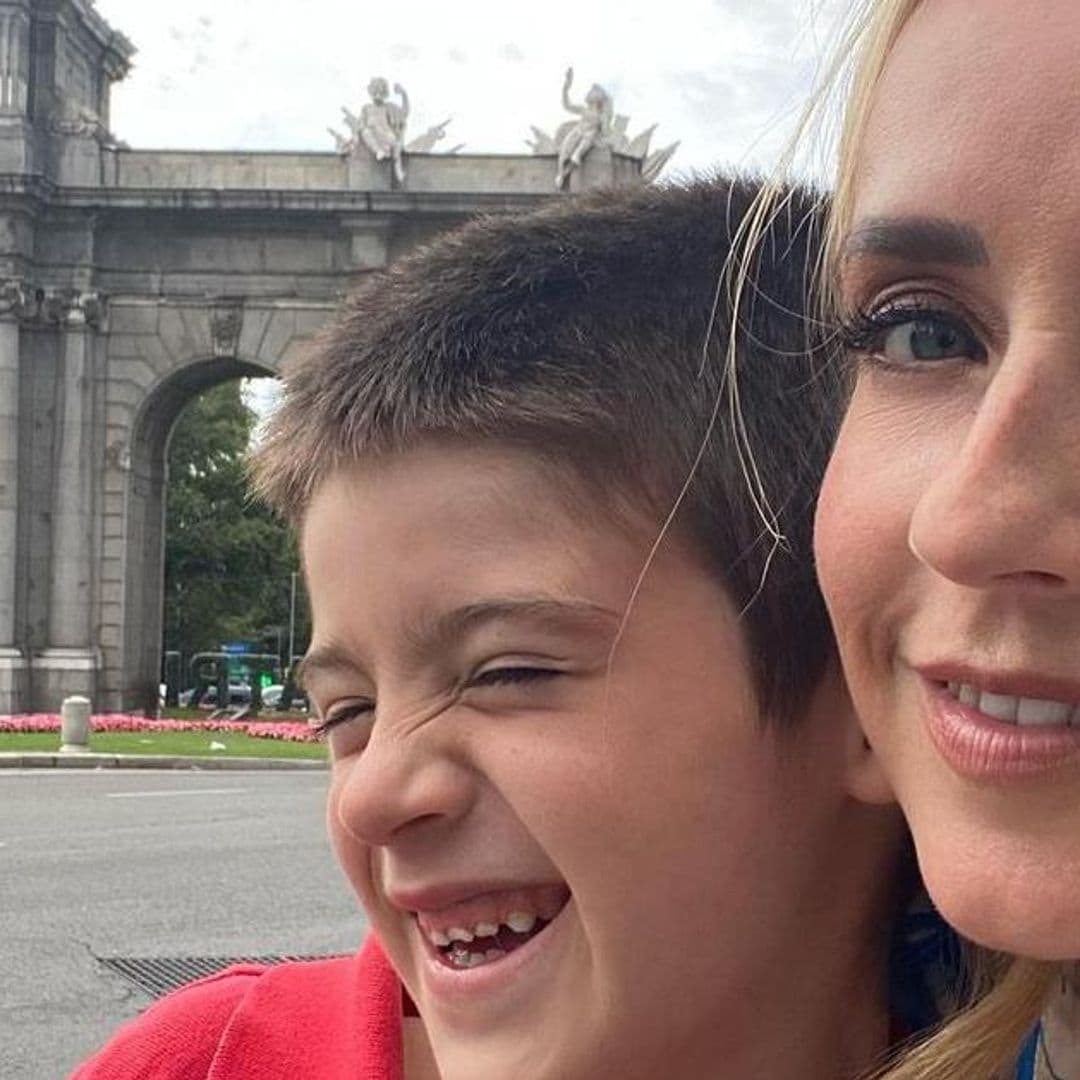 ¡Qué grande está! Iñaki, el hijo de Jimena Pérez, cumple 9 años rodeado de amor