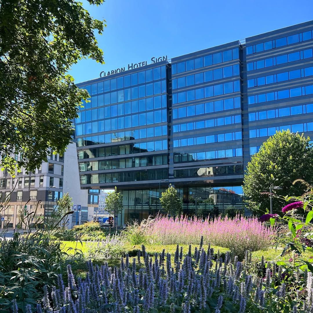 Clarion Hotel Sign, Estocolmo, Suecia