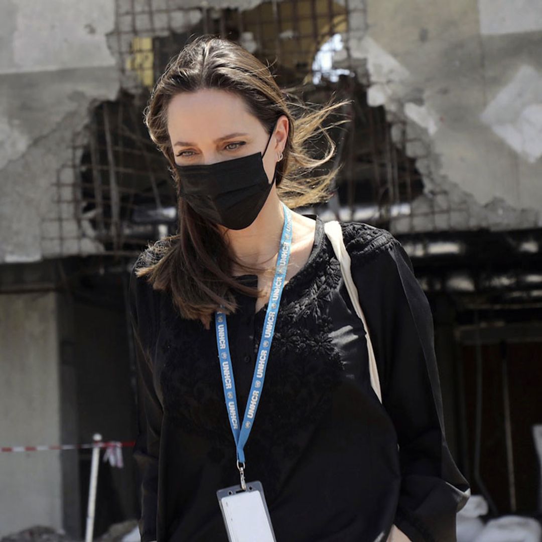 Angelina Jolie viaja a Ucrania para visitar a los niños víctimas de la guerra