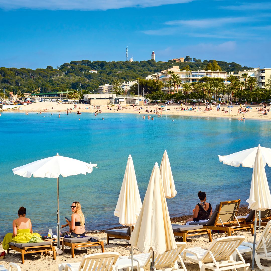Playa de Ponteil, Antibes, Costa Azul, Francia