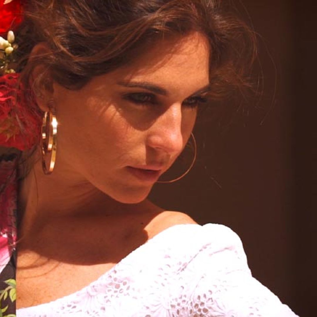 En ¡HOLA!, Lourdes Montes nos muestra su primera colección de trajes de flamenca