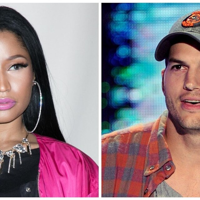 Nicki Minaj Ashton Kutcher trabajos famosos antes fama 13