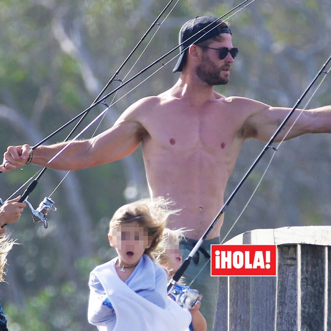 EXCLUSIVA: Elsa Pataky y Chris Hemsworth enseñan nuevos hobbies a sus peques