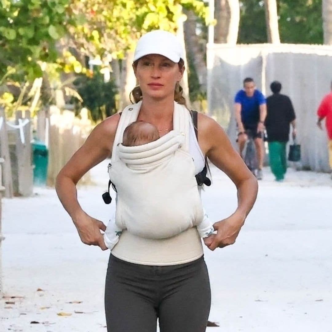 Gisele Bündchen y Joaquim Valente, de paseo familiar junto a su bebé de tres meses