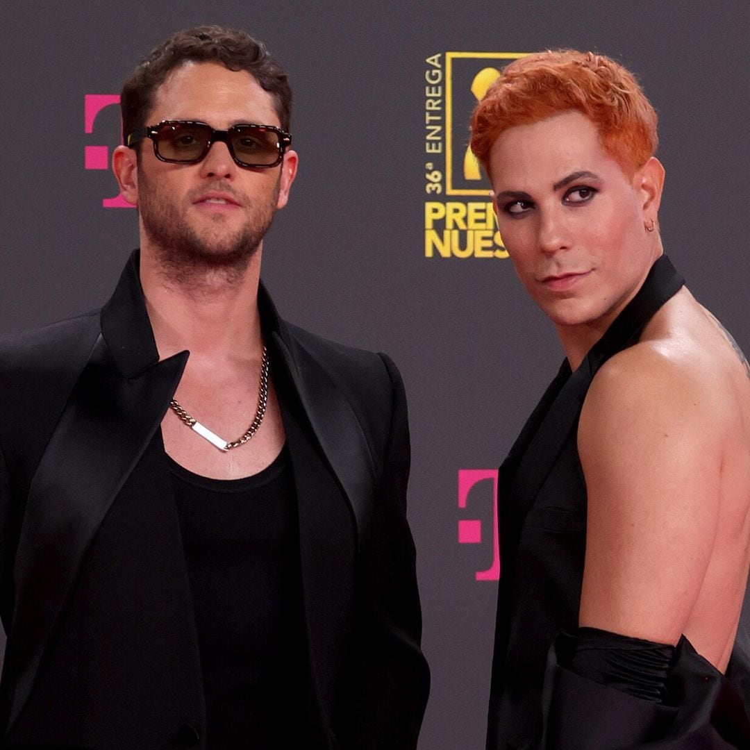 Christopher Uckermann y Christian Chávez tuvieron un imprevisto previo a la ceremonia de Premio Lo Nuestro