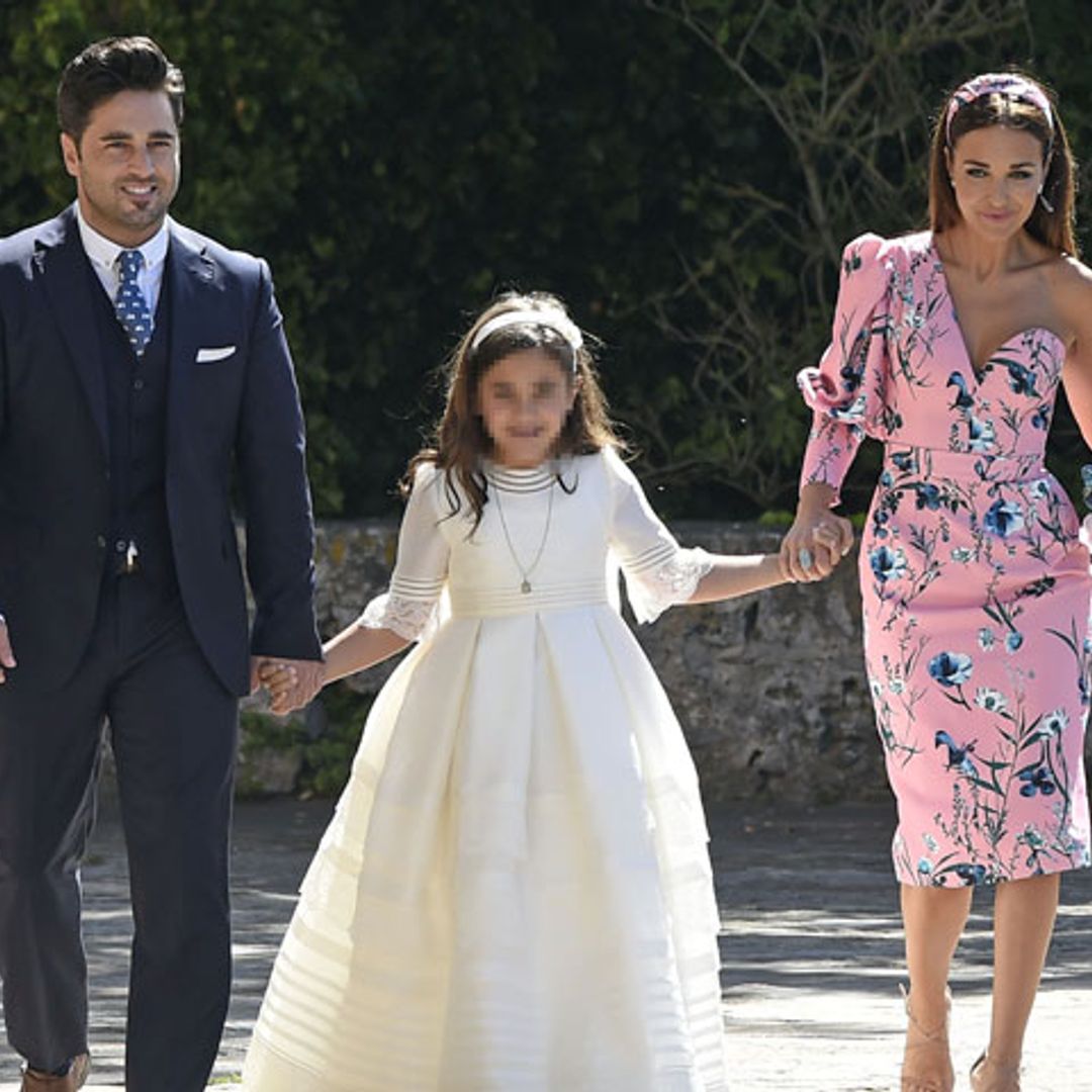 David Bustamante y Paula Echevarría, juntos y felices en la Primera Comunión de su hija Daniella