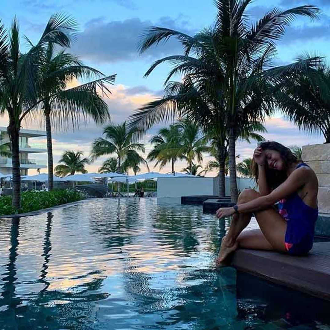 Lara Álvarez, sin Andrés Velencoso, disfruta de unas vacaciones con el otro hombre de su vida