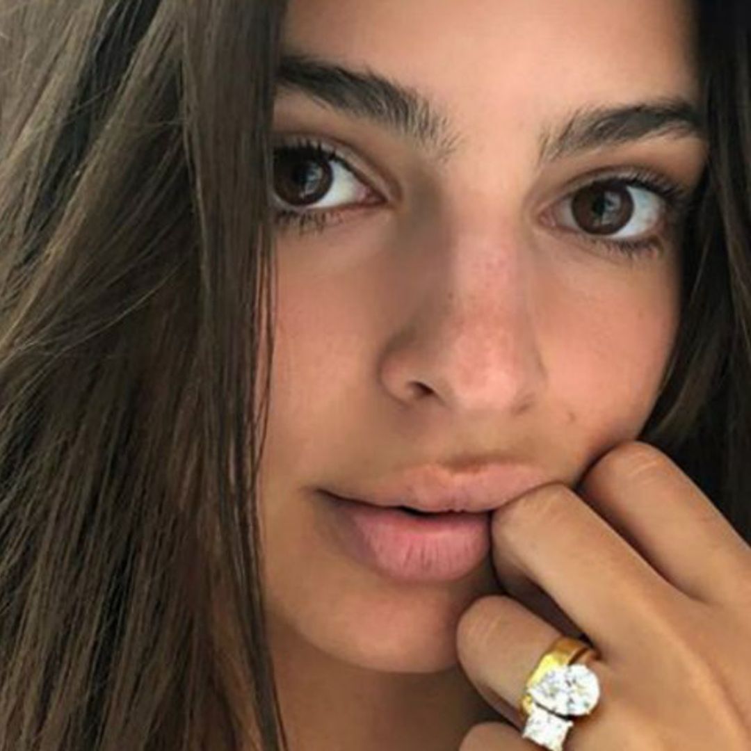 La historia detrás del anillo de compromiso de Emily Ratajkowski