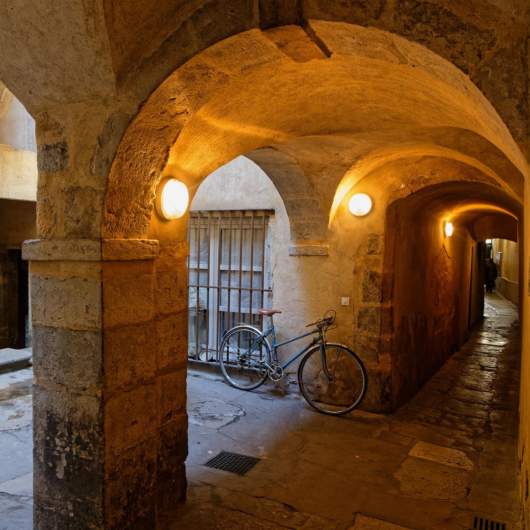 La Grande Traboule, Lyon, Francia
