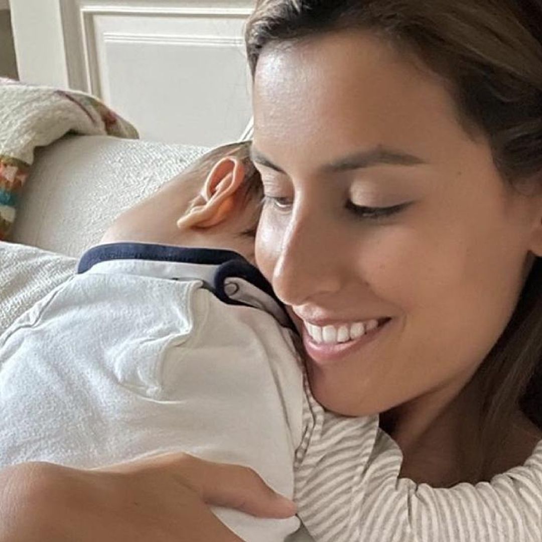 Ana Boyer cede todo el protagonismo a Mateo en su última foto